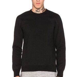 REIGNING Champ Heavyweight Side Zip Sweater Small Black
